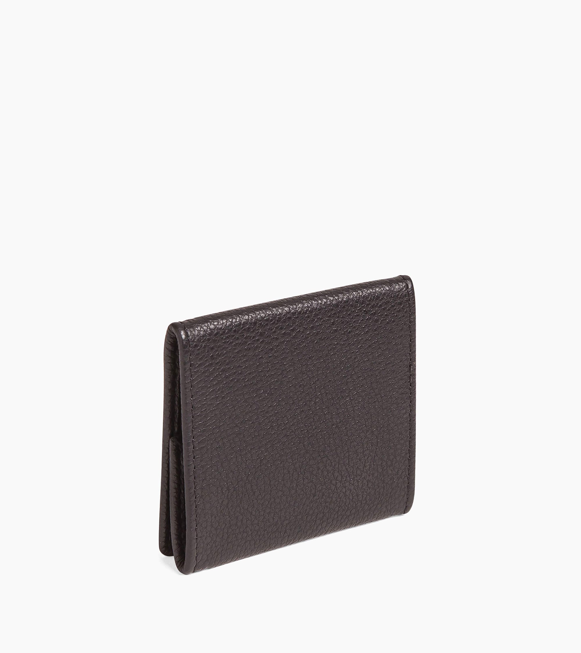 Charles pebbled leather coin wallet
