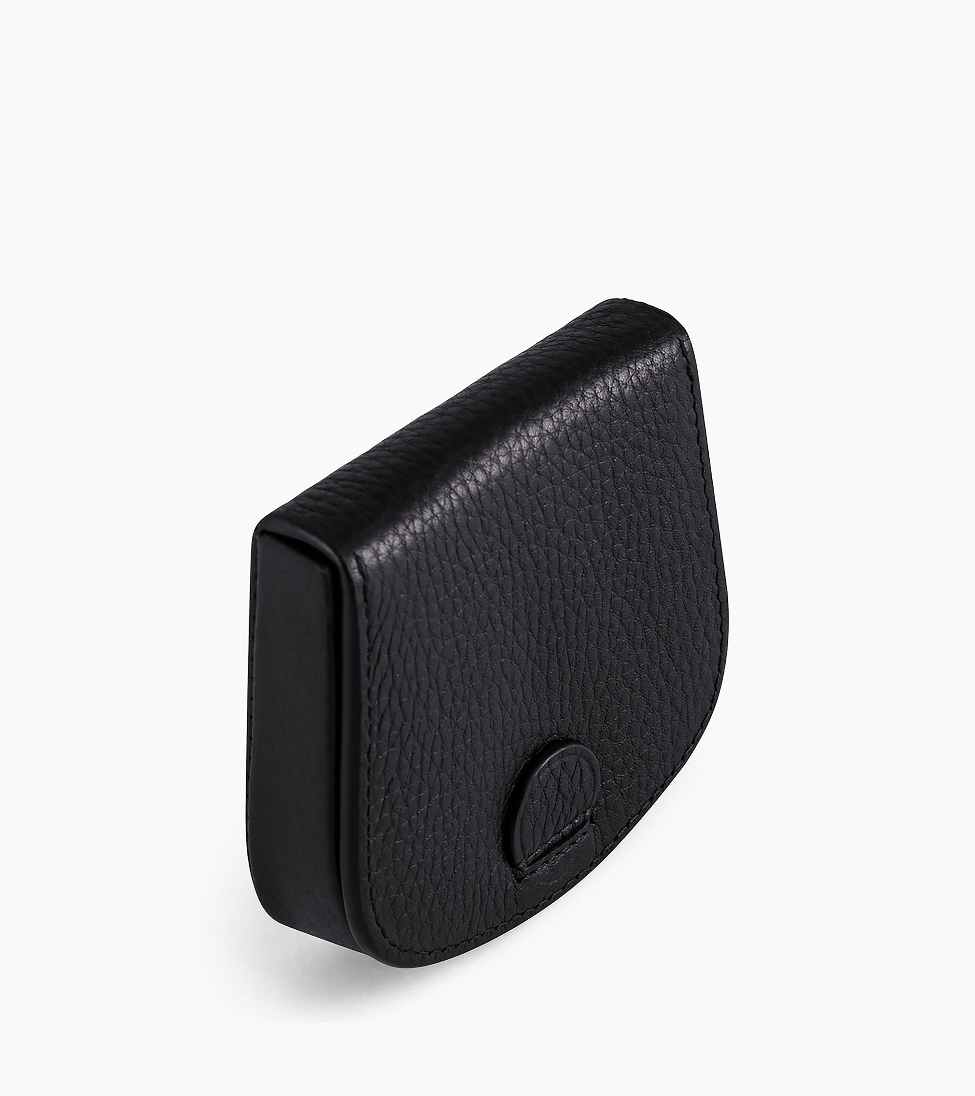 Charles pebbled leather coin wallet