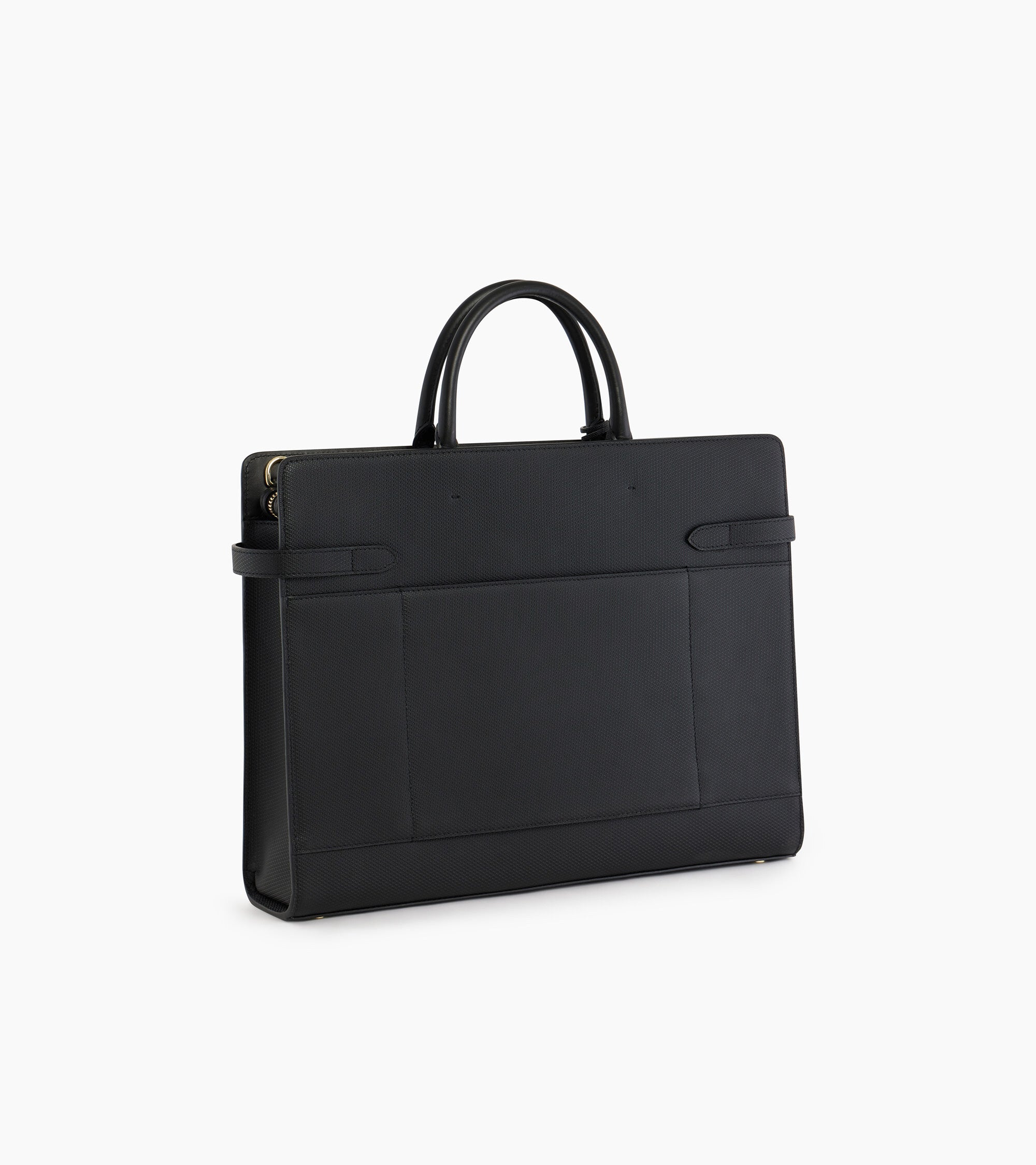 Emilie 15 T signature leather briefcase
