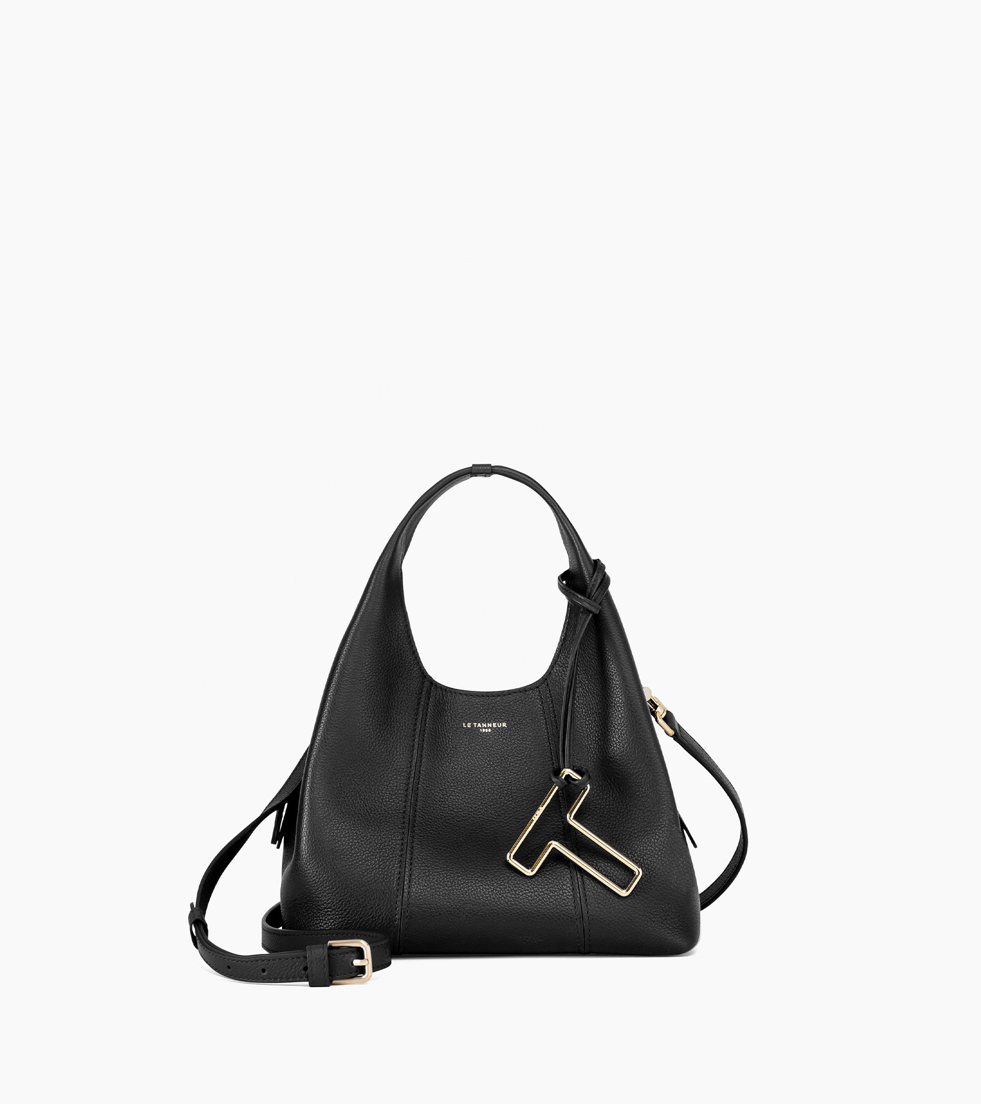 Small Juliette pebbled leather handbag