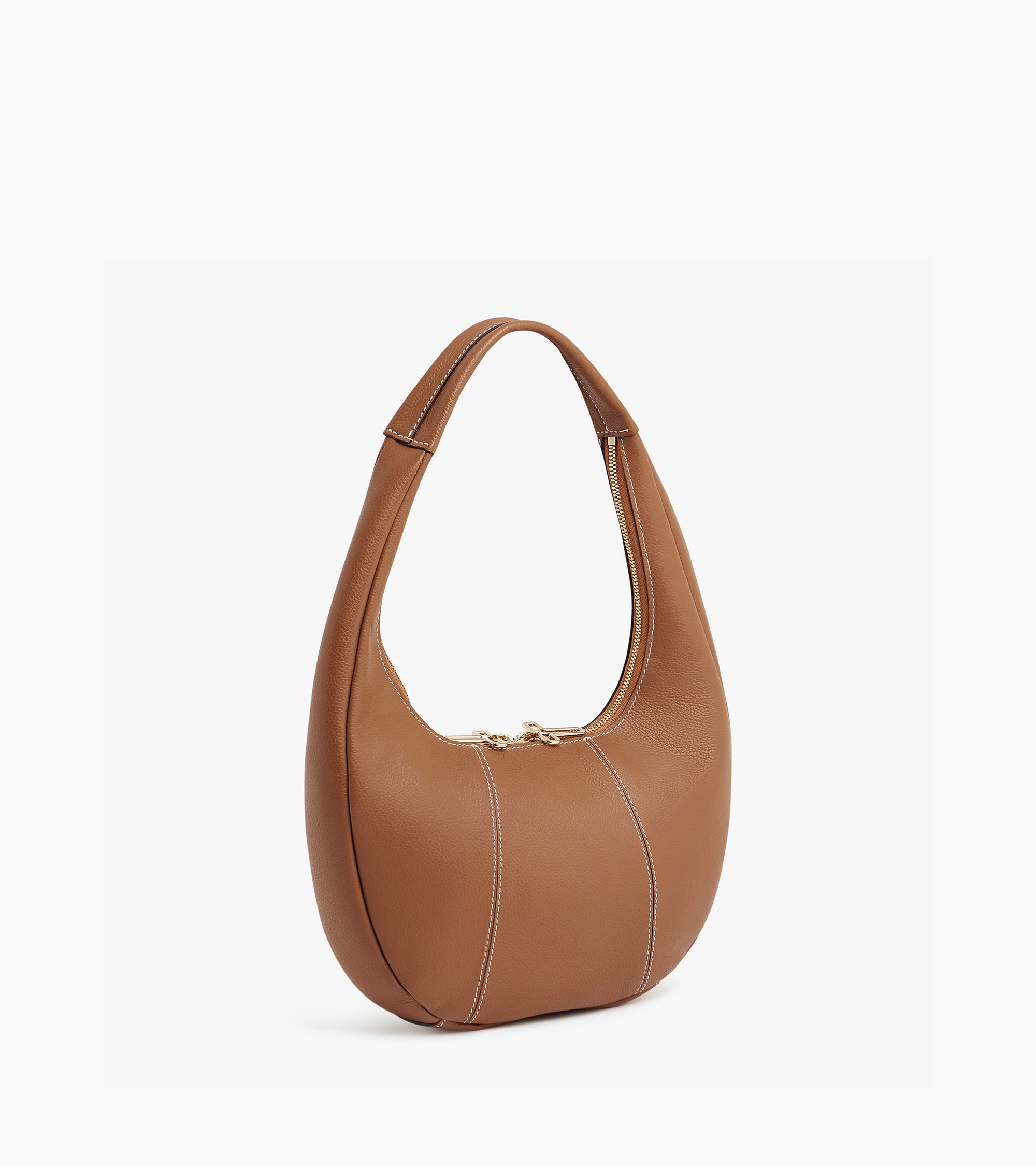 Juliette medium grained leather hobo bag