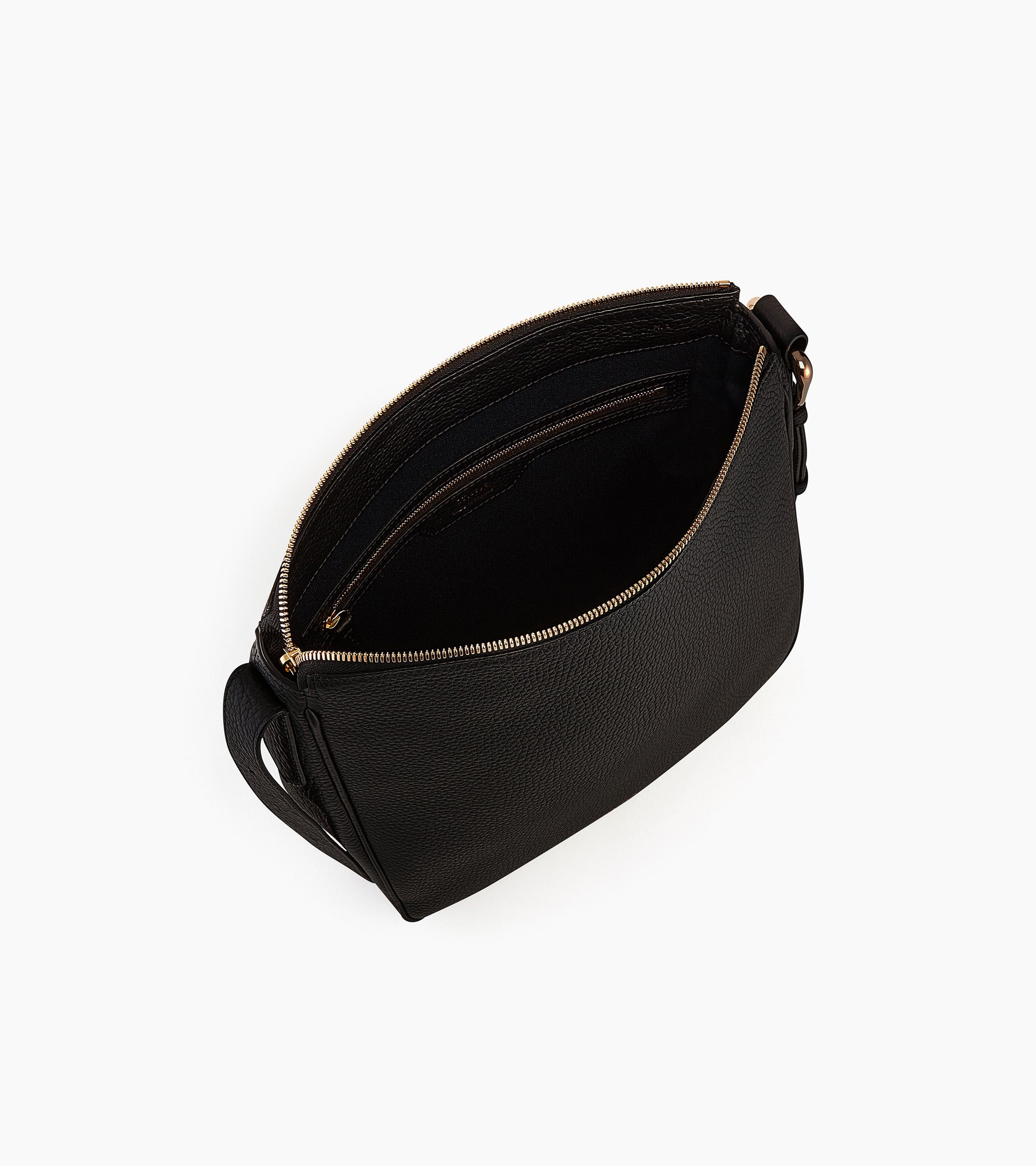 Madeleine mid-sized hobo bag in grained leather