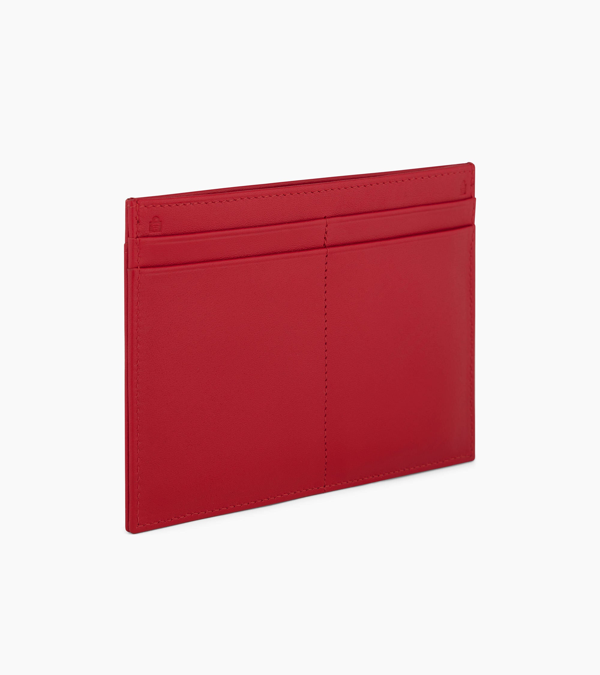 Charlotte document holder in smooth leather